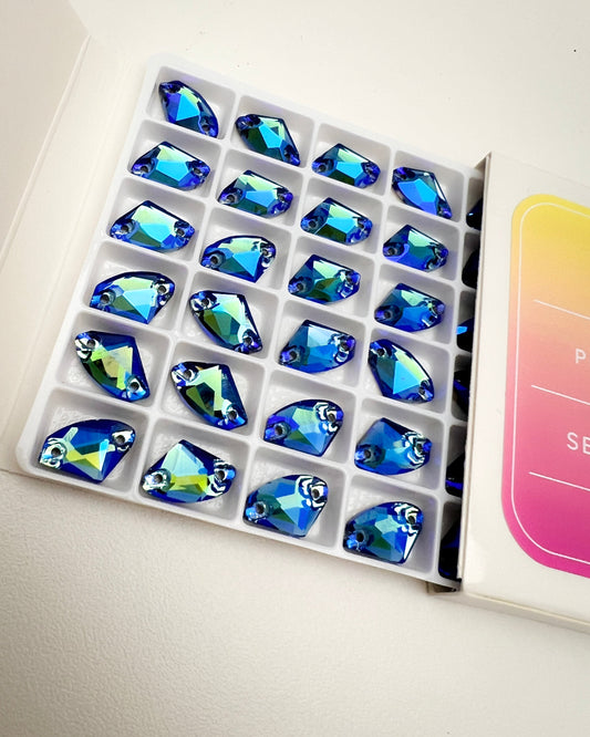 Azure Flicker Crystal Galactic