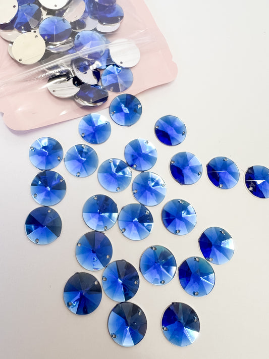 Royal Blue Acrylic Rivoli