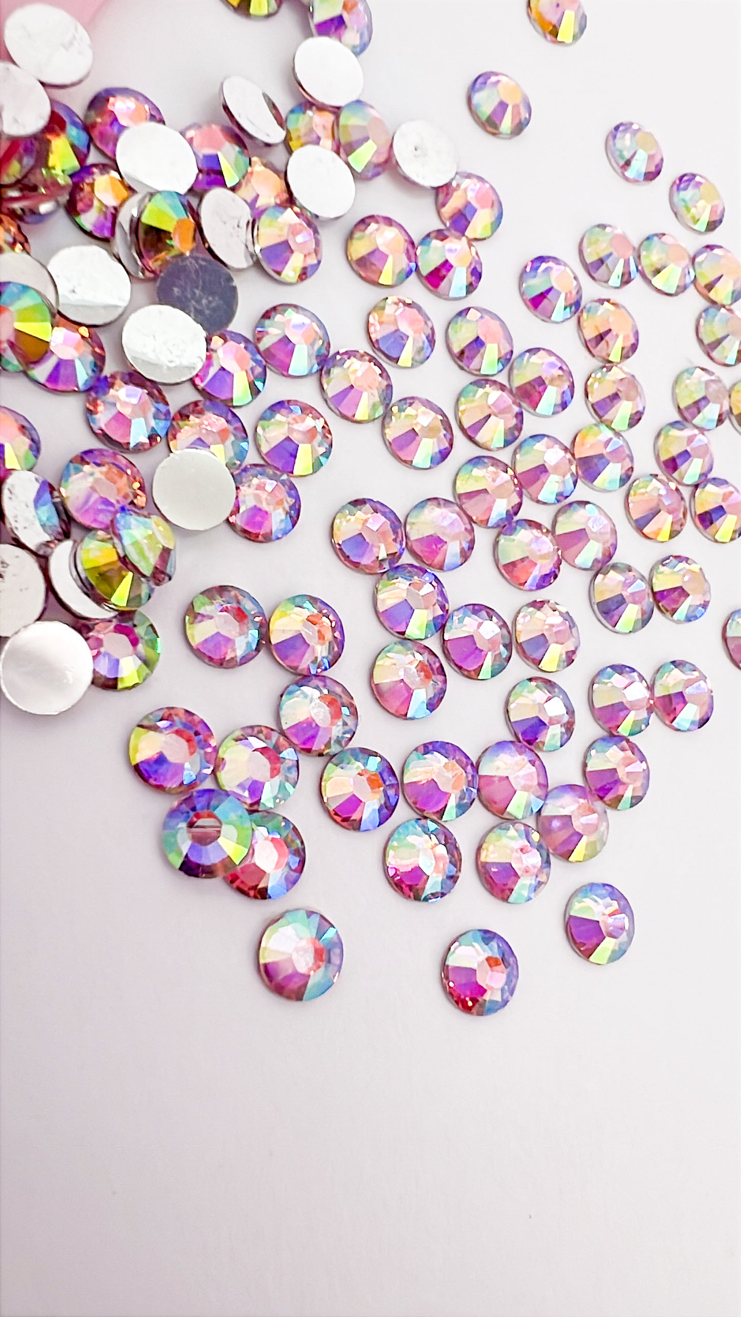 Light Pink AB Resin Rhinestones