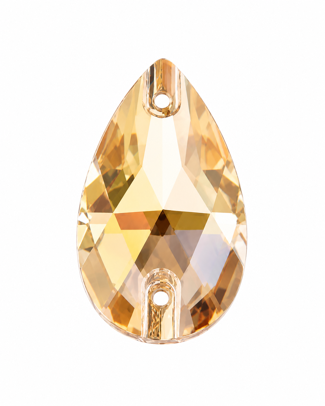 Champagne Crystal Teardrop