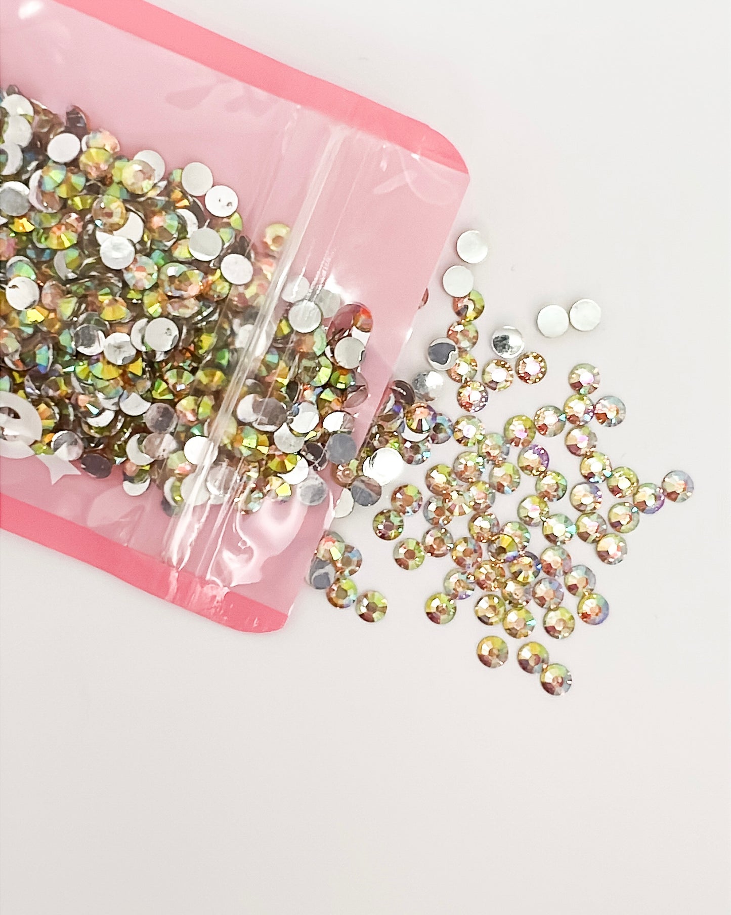 Champagne AB Resin Rhinestones