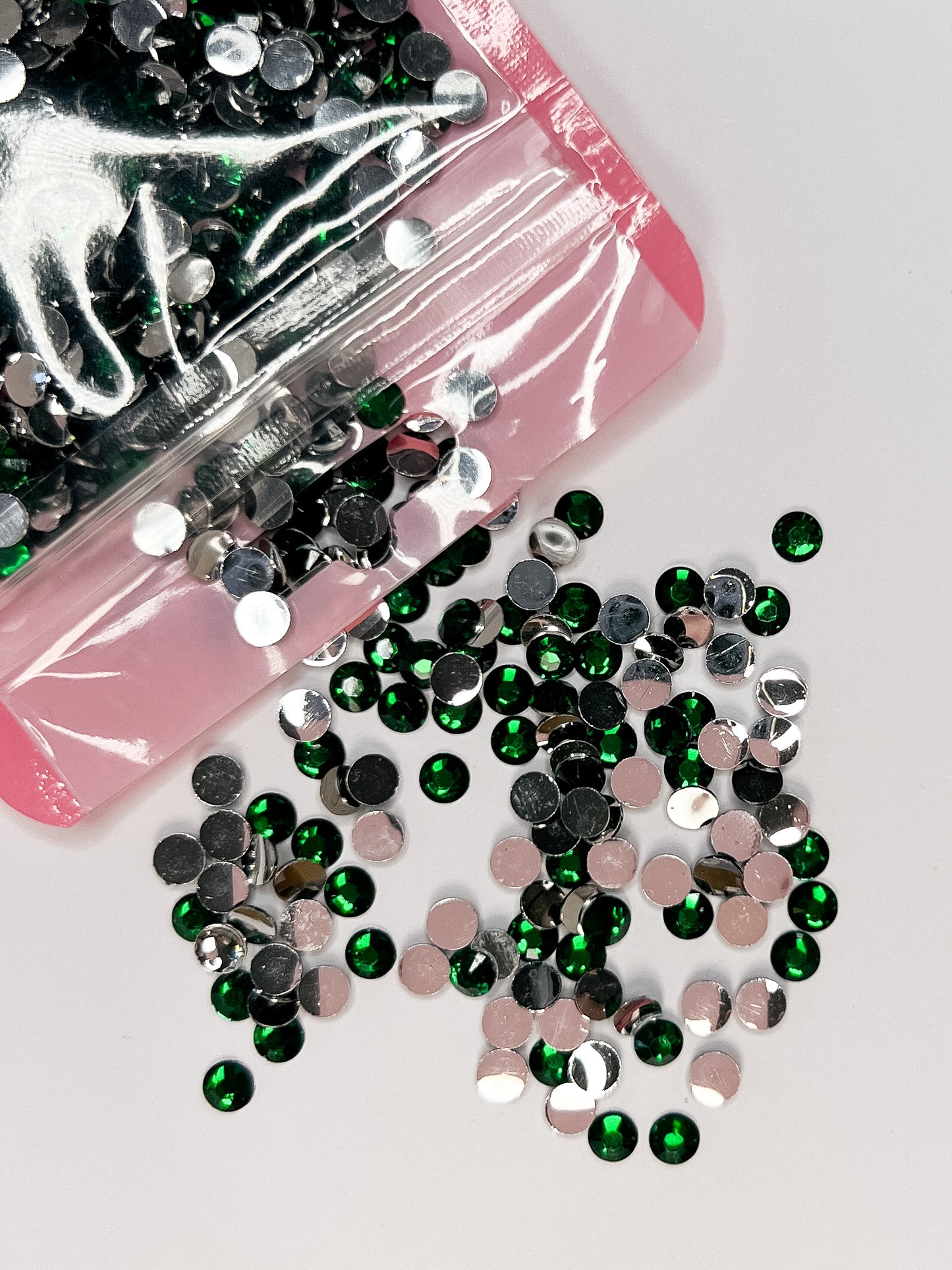 Emerald Resin Rhinestones