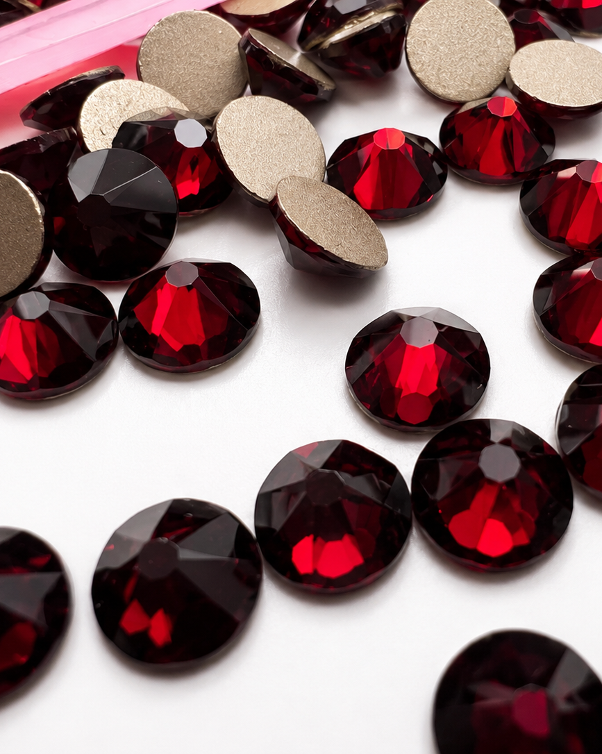 Garnet Crystal Rhinestones