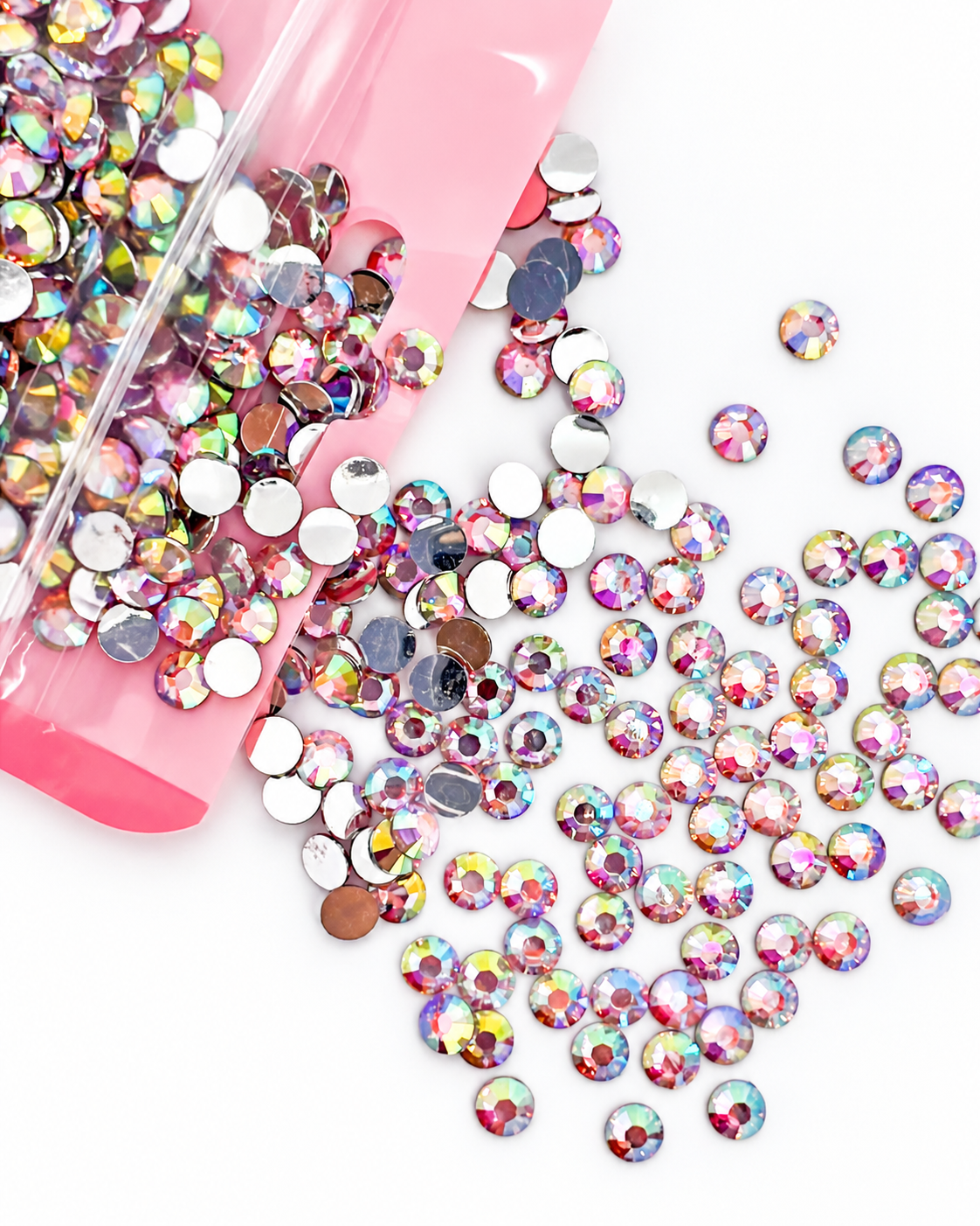 Petal AB Resin Rhinestones