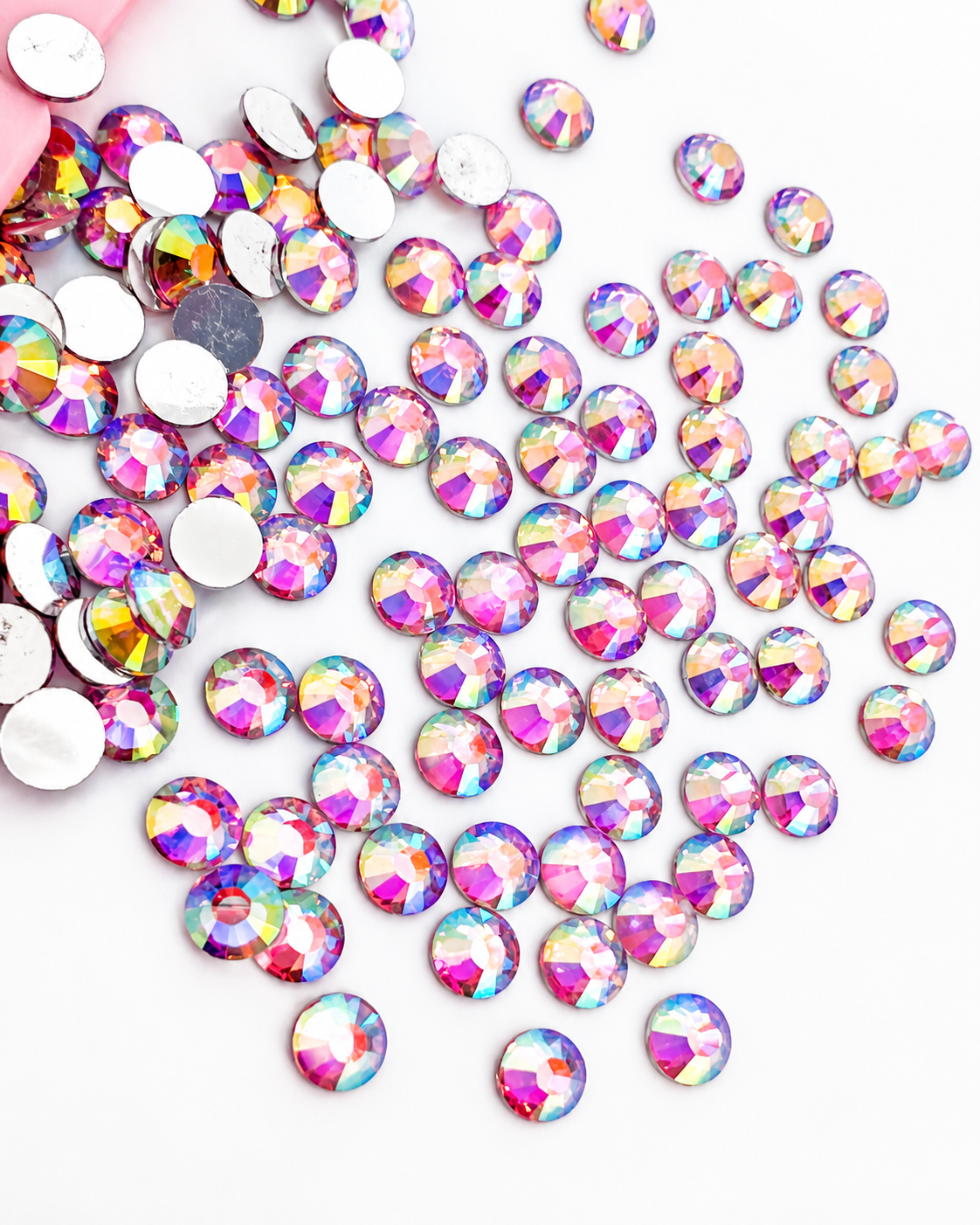 Petal AB Resin Rhinestones