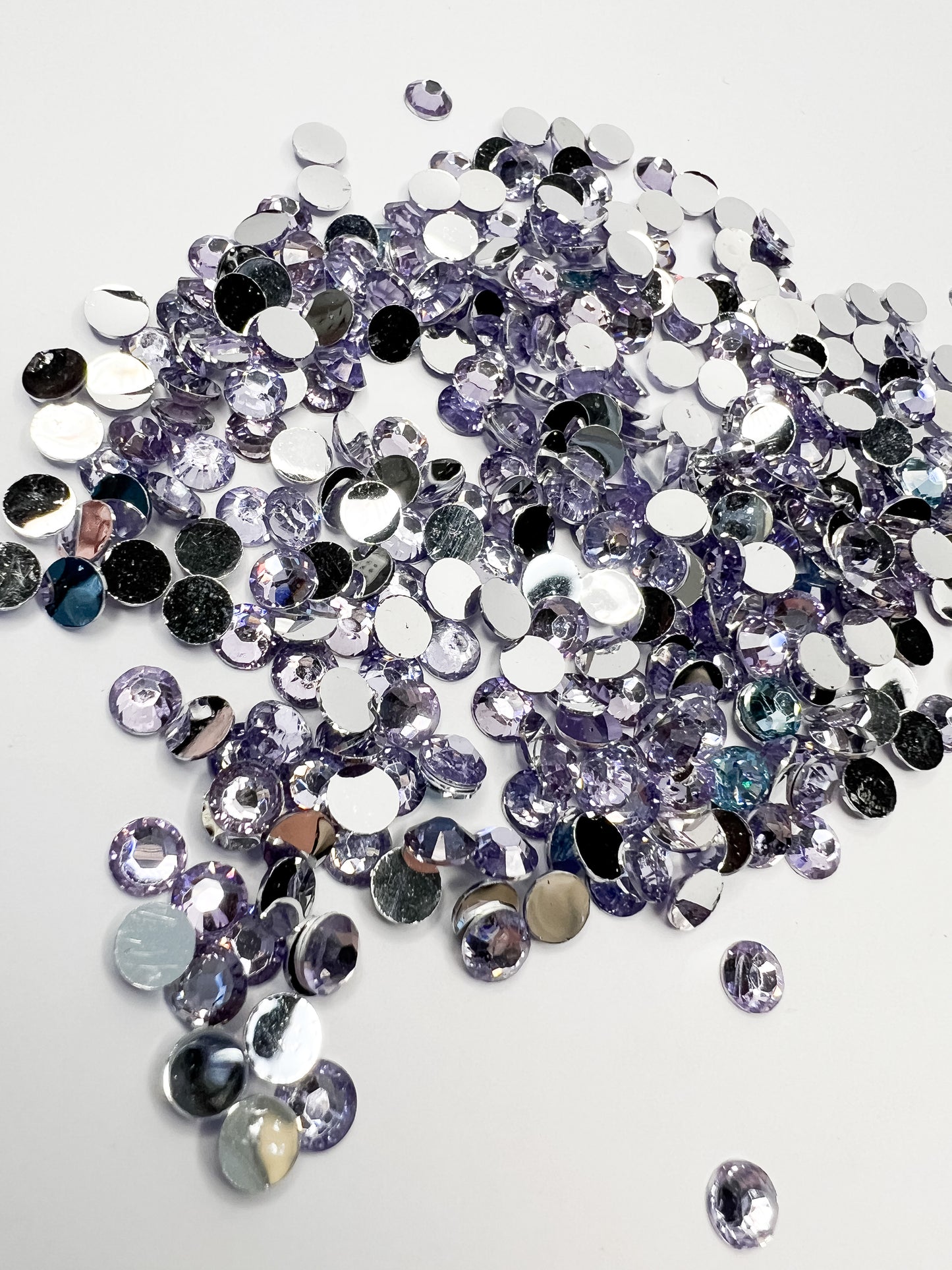 Light Purple Resin Rhinestones