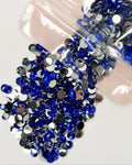 Cobalt Resin Rhinestones