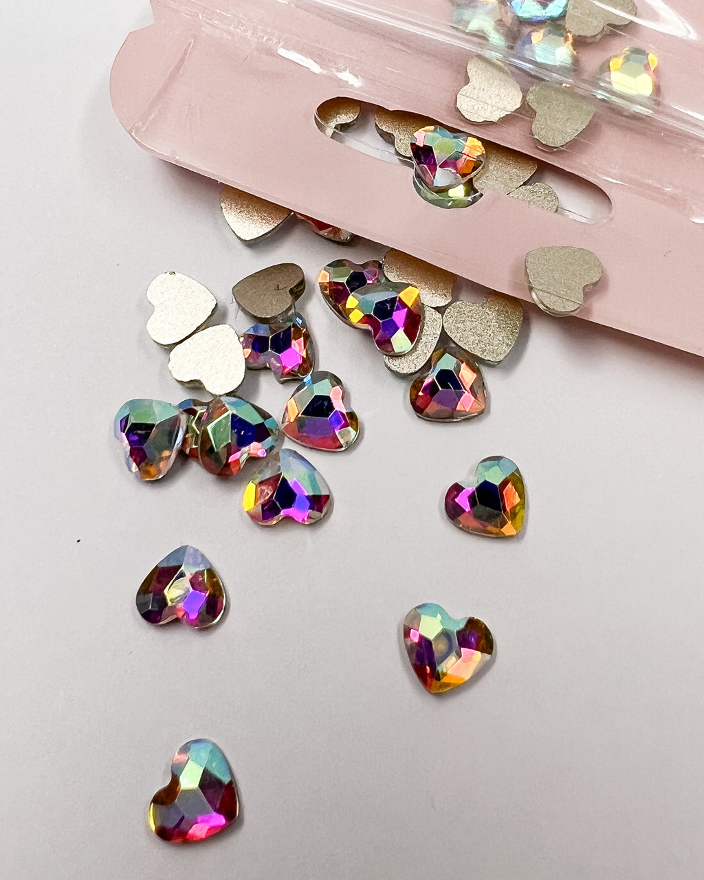 Crystal AB Heart Miniature