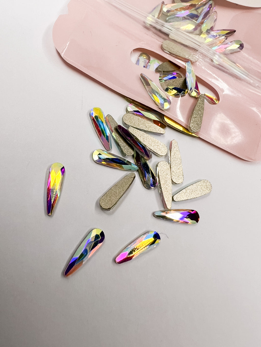 Crystal AB Thin Drop Miniature