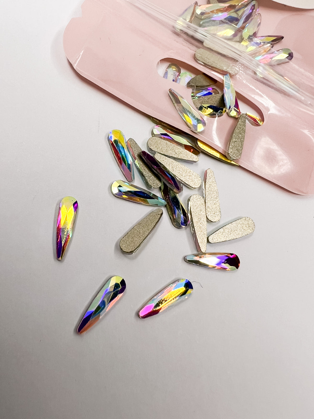 Crystal AB Thin Drop Miniature