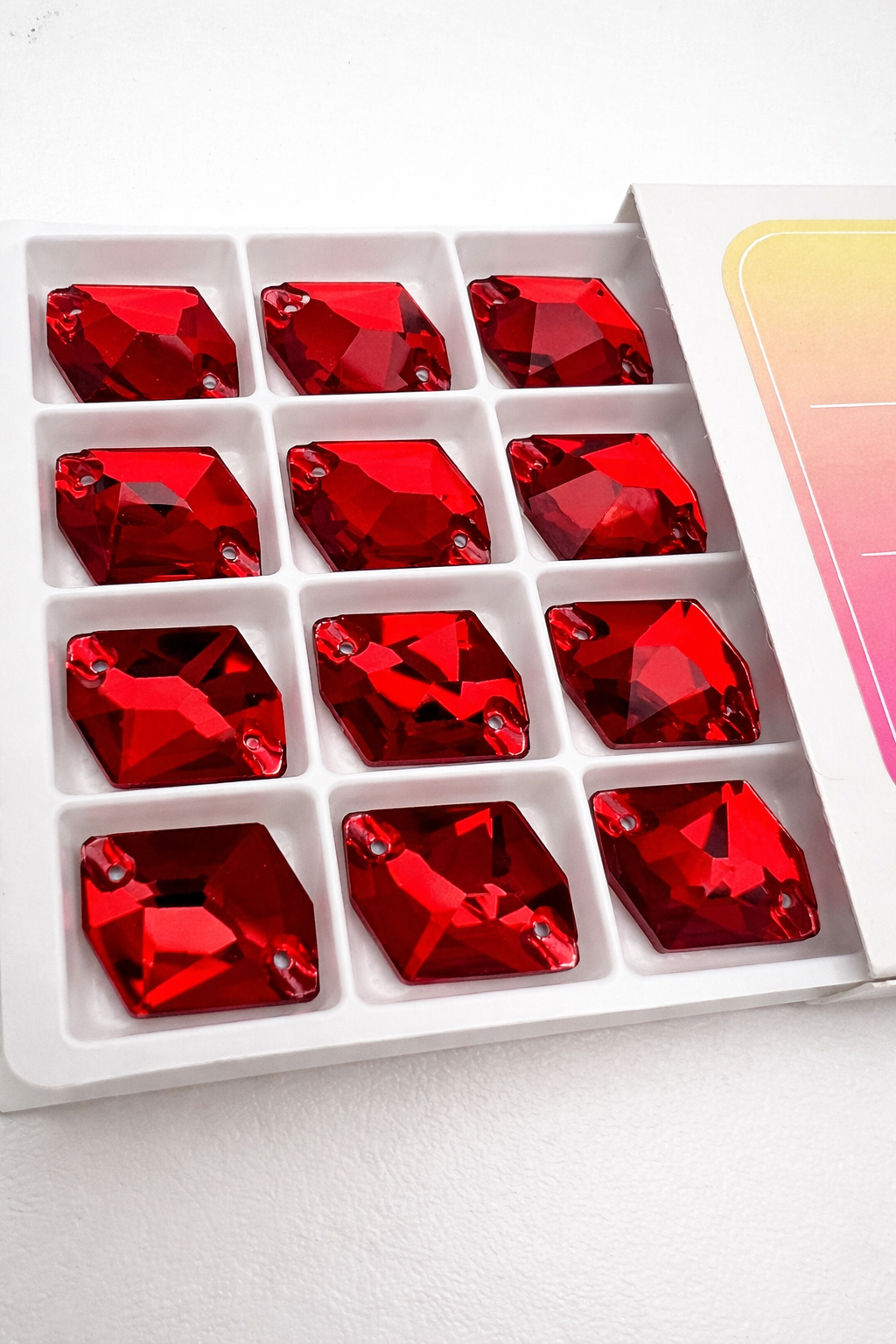 Ruby Crystal Asymmetric