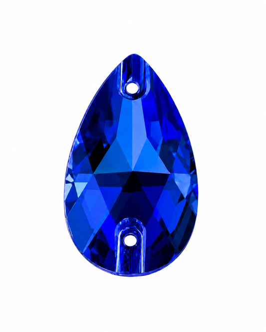 Sapphire Crystal Teardrop
