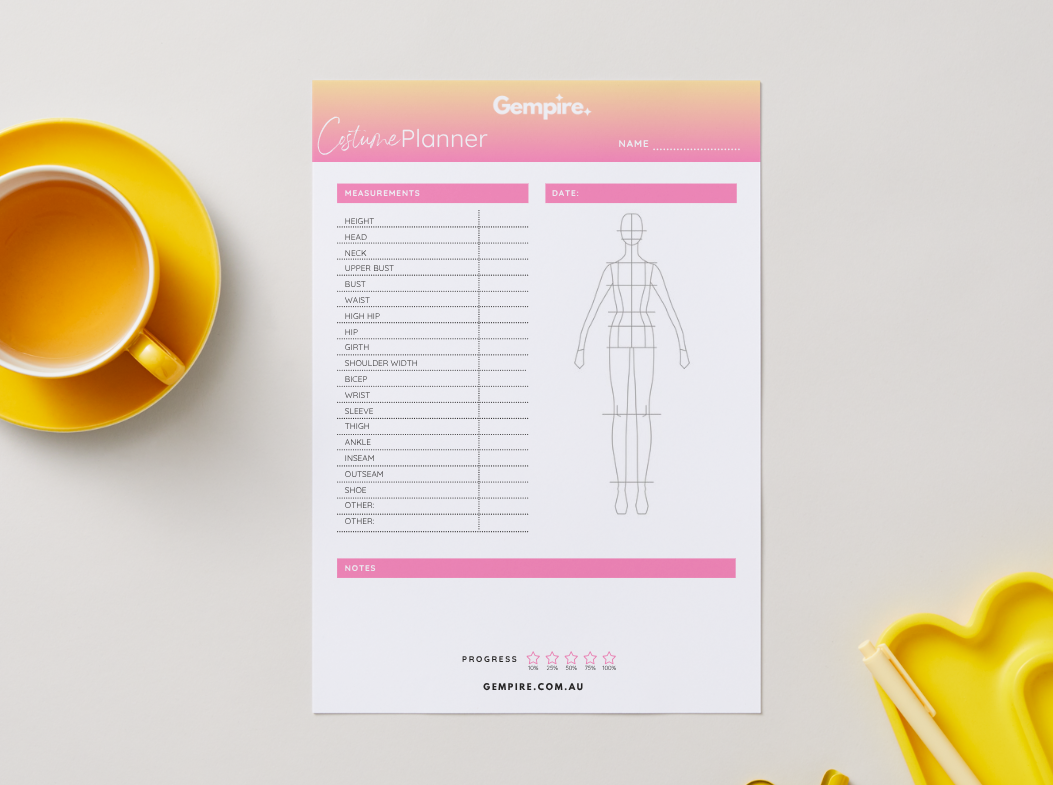 Costume Planner