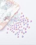 White AB Resin Rhinestones