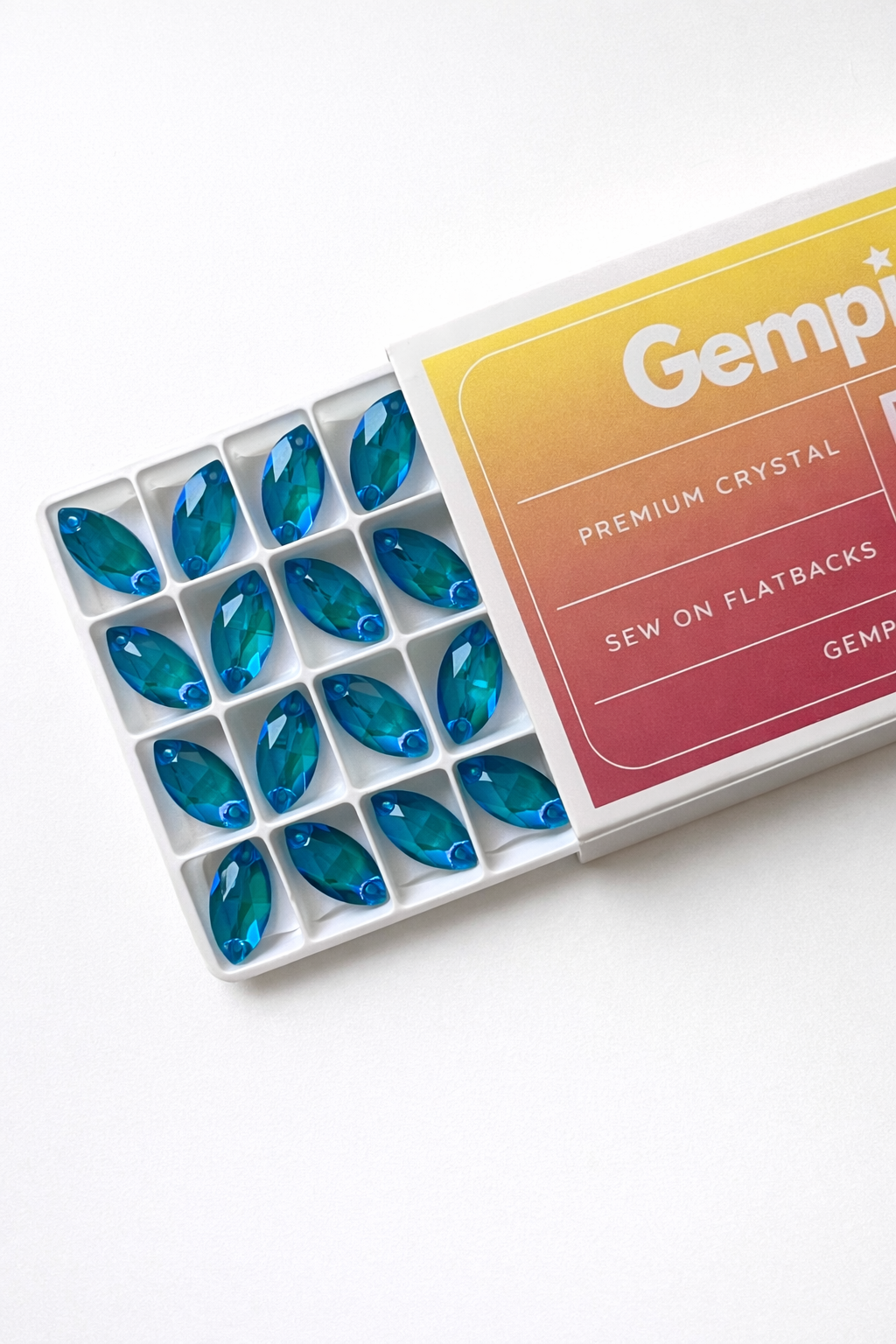 UV Radiance Blue Crystal Horse Eye