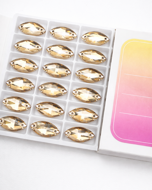 Champagne Crystal Navette