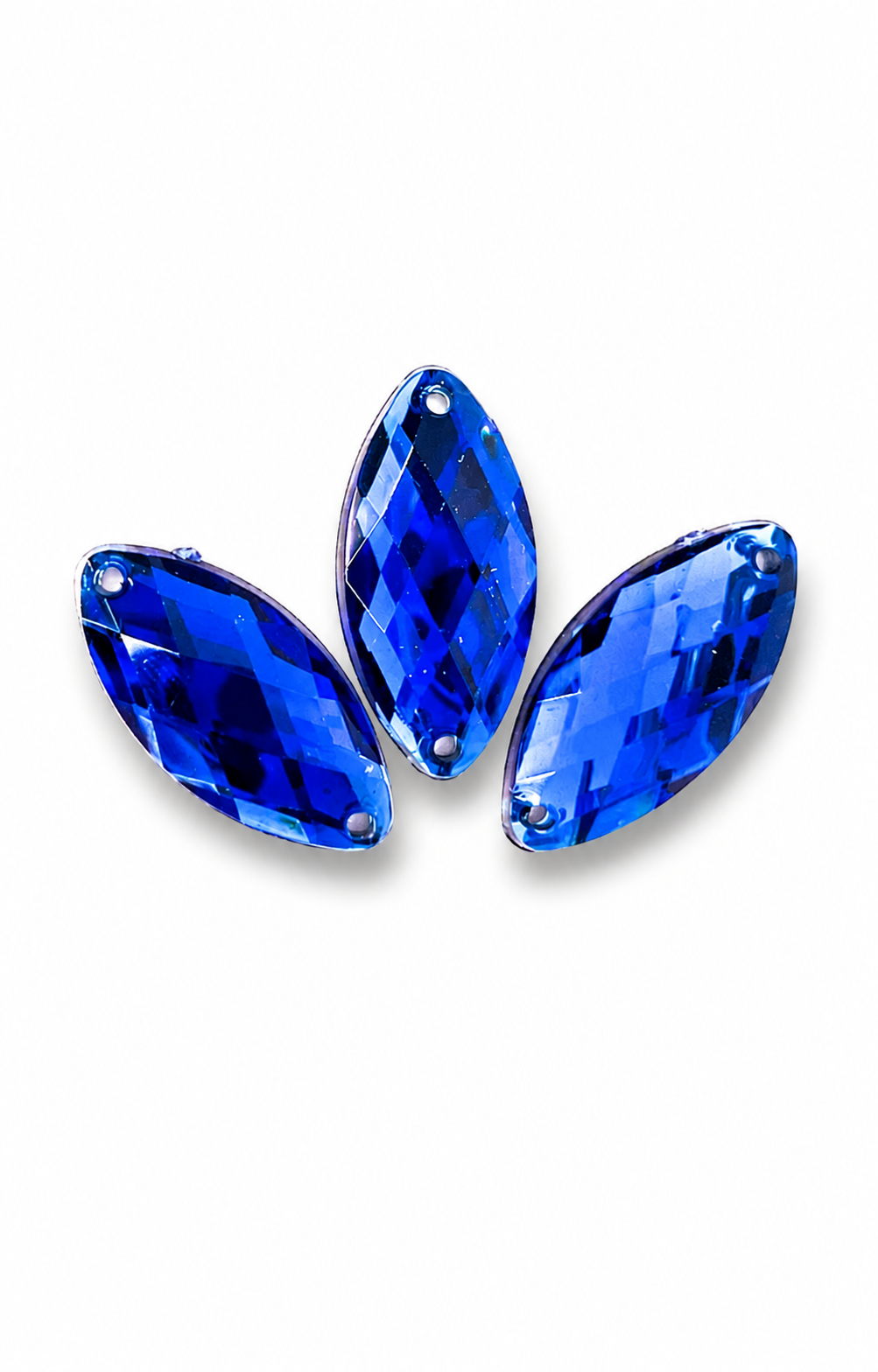 Cobalt Acrylic Navette
