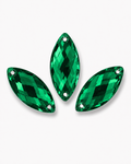 Evergreen Acrylic Navette