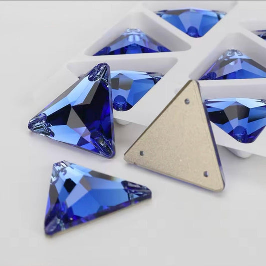 Sapphire Crystal Triangle