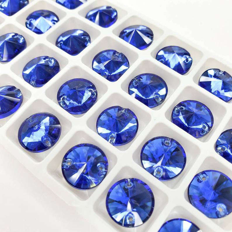 Sapphire Crystal Rivoli