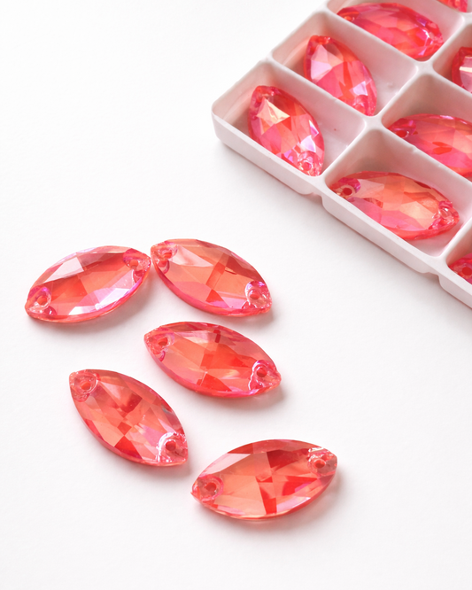 UV Radiance Orange Crystal Horse Eye