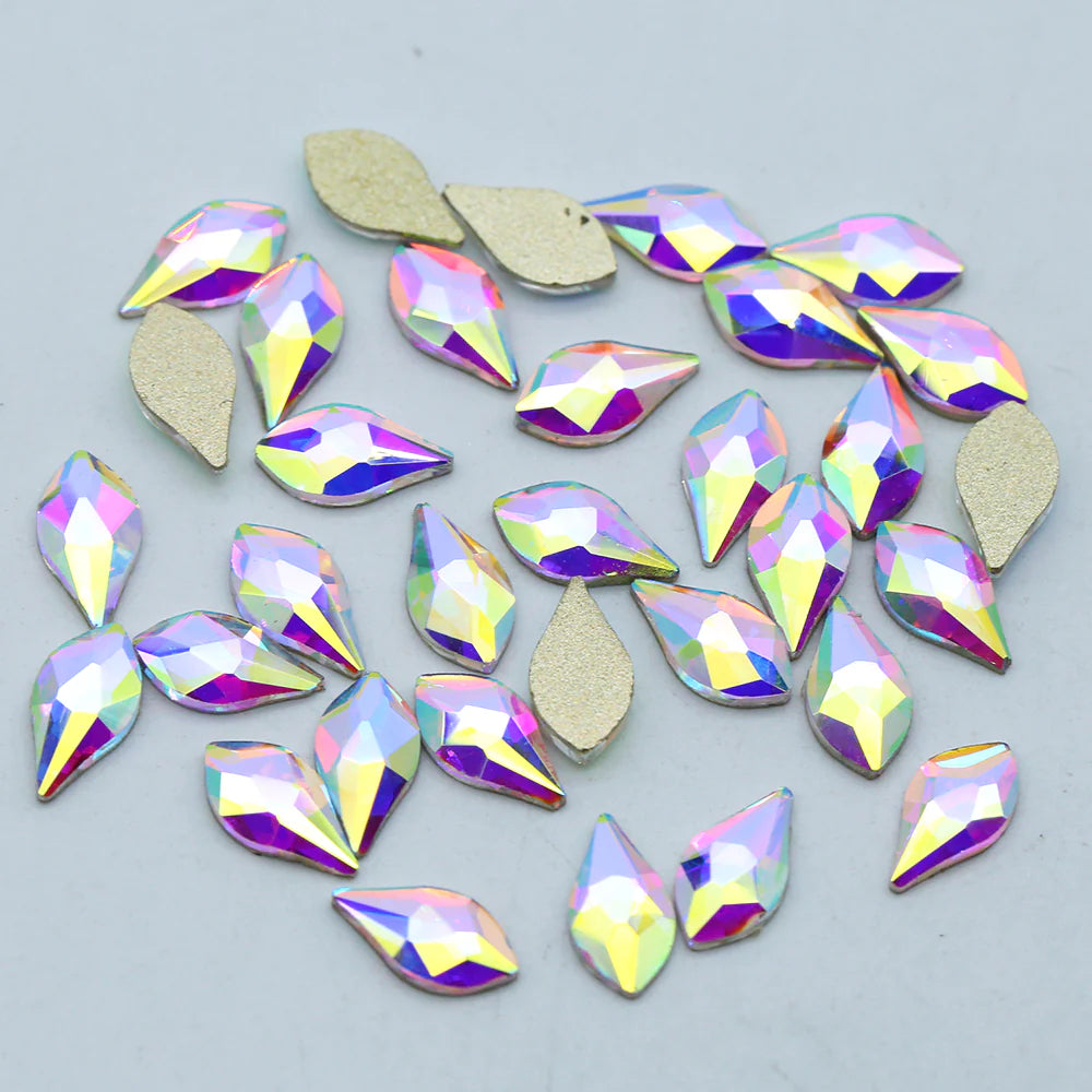 Crystal AB Petal Drop Miniature
