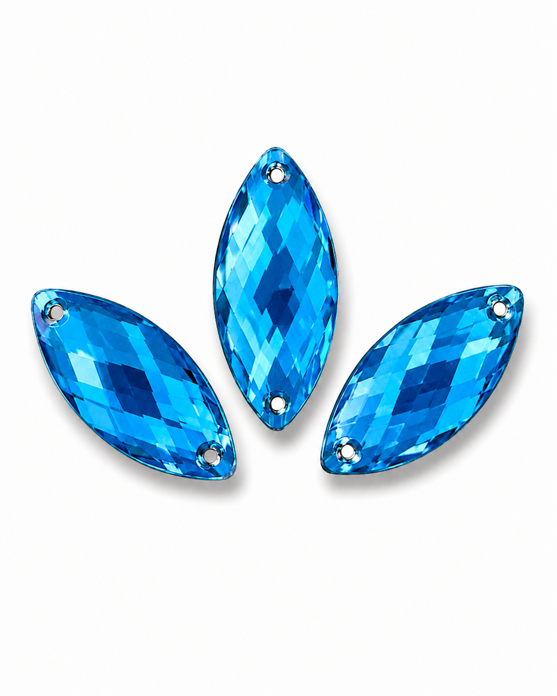 Ripple Acrylic Navette