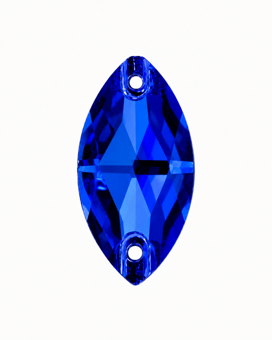 Sapphire Crystal Navette
