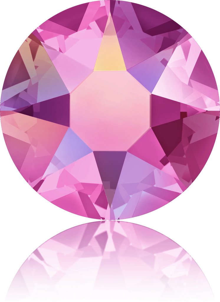Rose Flicker Crystal Rhinestone