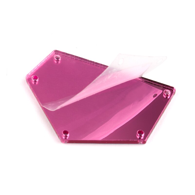Hot Pink Mirror Shards