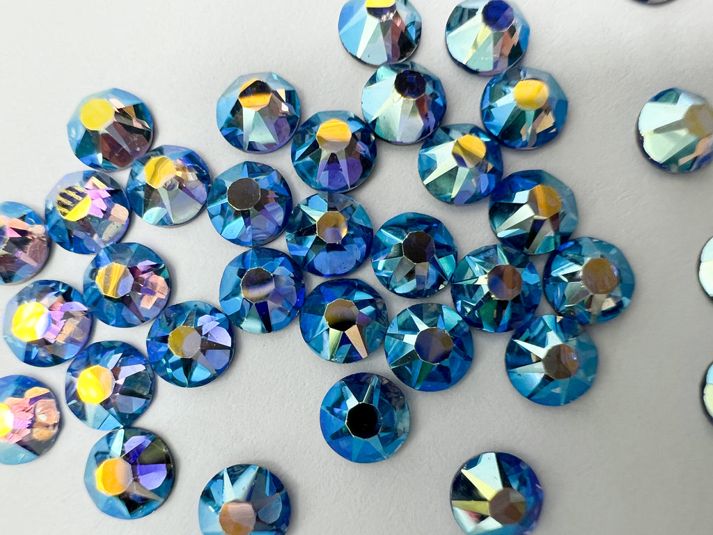 Azure Flicker Crystal Rhinestones