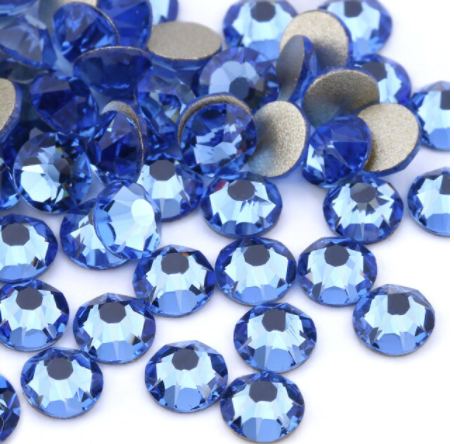 Light Blue Crystal Rhinestones