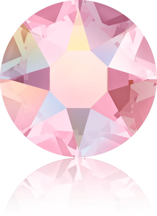 Light Rose Flicker Crystal Rhinestones