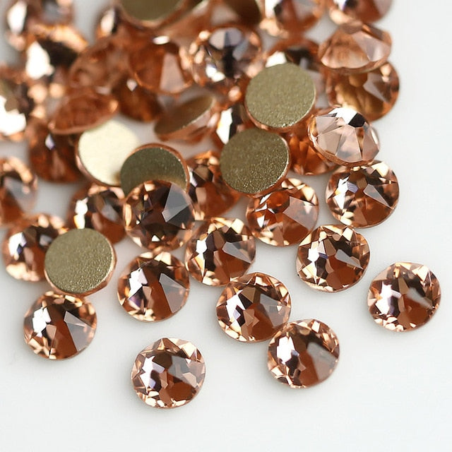 Champagne Crystal Rhinestones