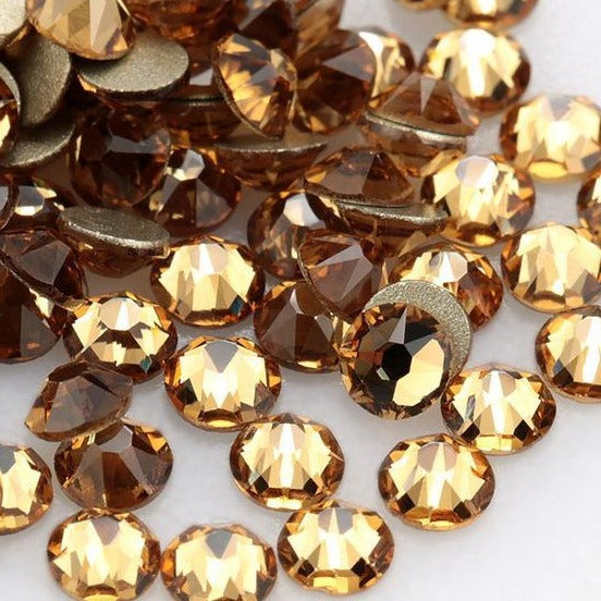 Topaz Crystal Rhinestones