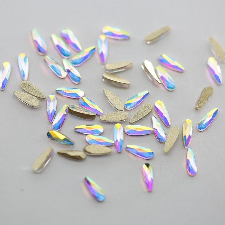 Crystal AB Thin Drop Miniature
