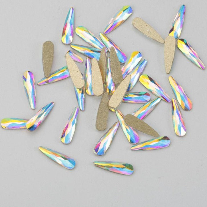 Crystal AB Thin Drop Miniature